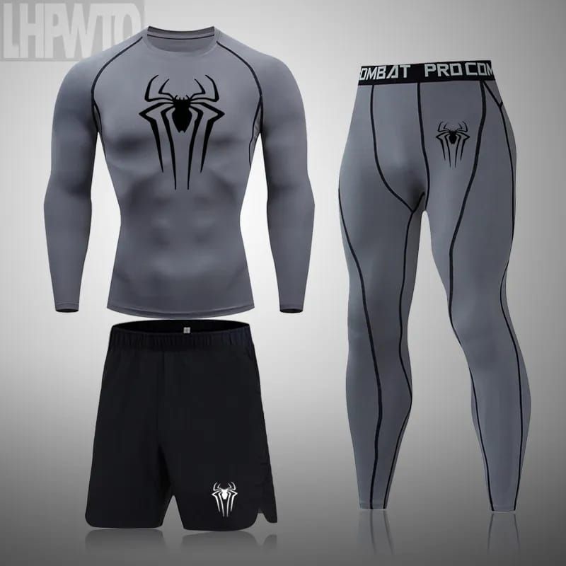 (Compression 6pcs Gym Suits)
